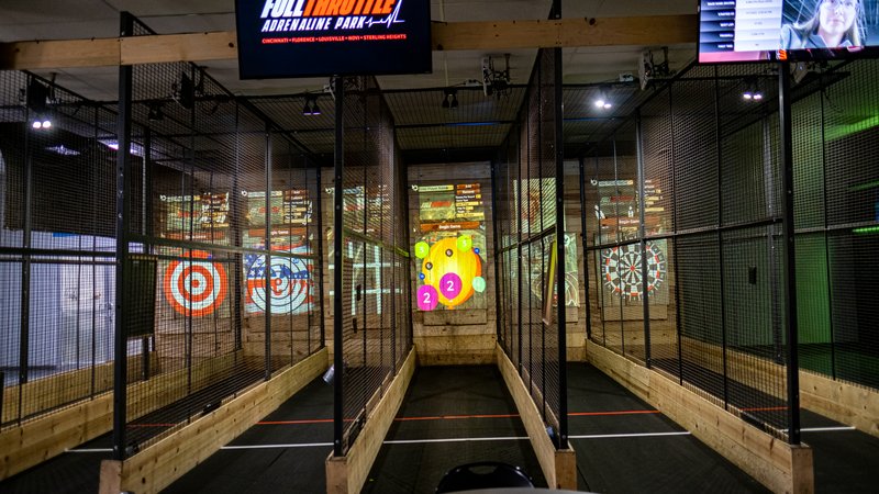Full Throttle Adrenaline Park, Cincinnati: High Speed Go Karting, Axe Throwing, Paintball, VR, Rage Room & Group Events photo 5