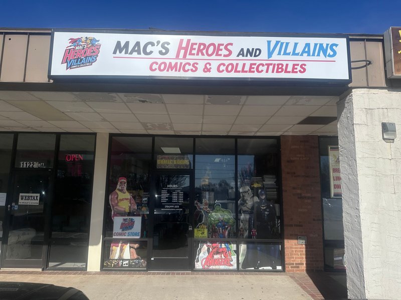 Mac's Heroes & Villains Comics & Collectibles