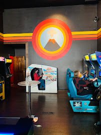 Vector Volcano Classic Arcade