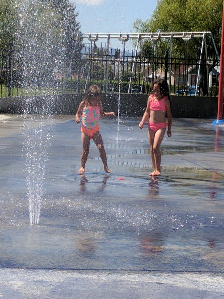Splash PAD CLARK'S PARK BUTTE MONTANA photo 3