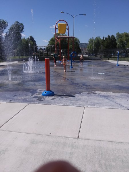 Splash PAD CLARK'S PARK BUTTE MONTANA photo 4