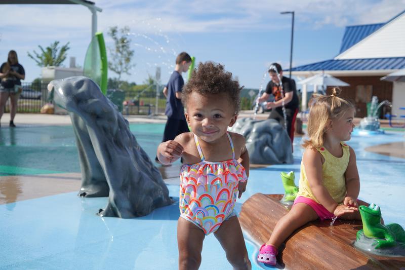 Splash Pad and Playground at Christiansburg Huckleberry Park photo 1