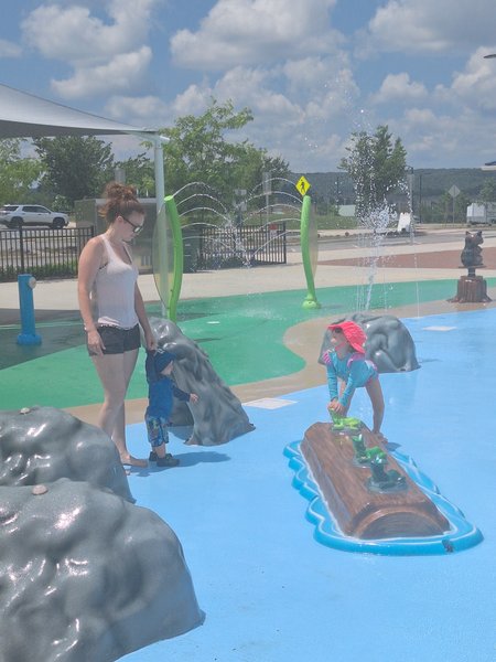 Splash Pad and Playground at Christiansburg Huckleberry Park photo 3