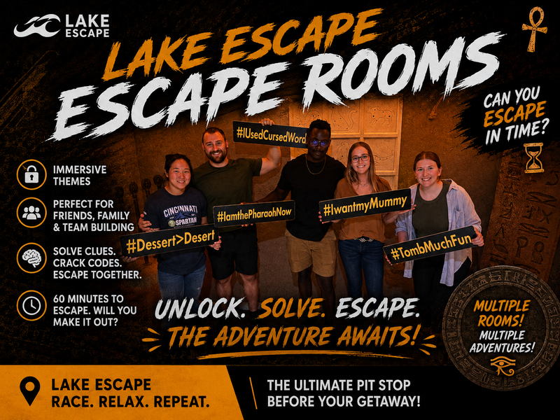 Lake Escape- Escape Rooms and Axe Throwing photo 5