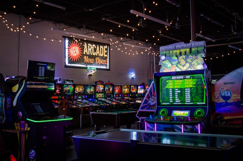 Super Awesome Fun Factory - Private Warehouse Arcade