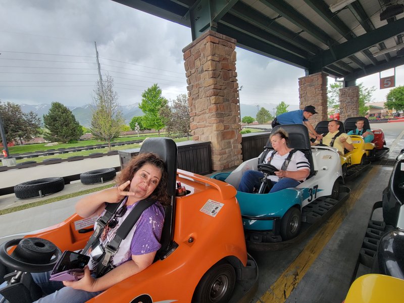 Go Cart Track at Boondocks