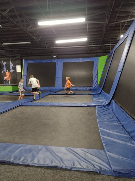 Trampoline jump