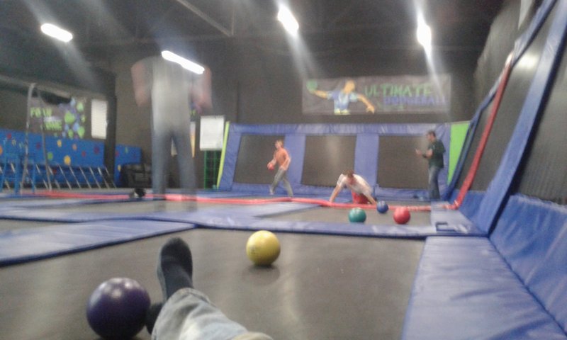 Trampoline jump photo 6