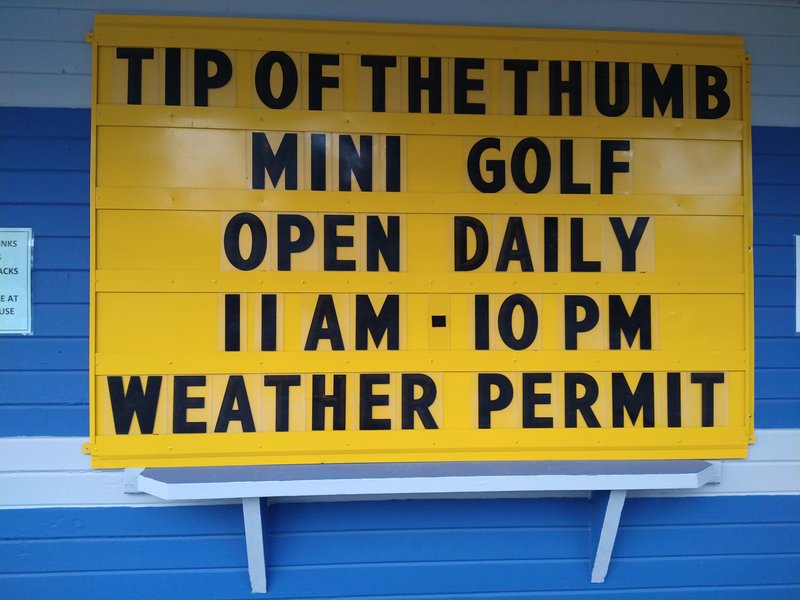 Tip Of The Thumb Mini Golf (Former Putt Putt) photo 6