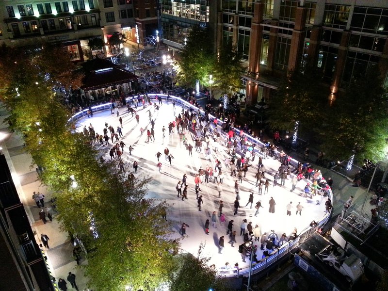 Rockville Town Square Outdoor Ice Skating photo 5