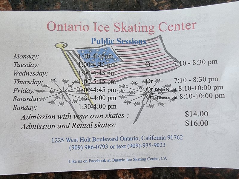 Ontario ice skating photo 5