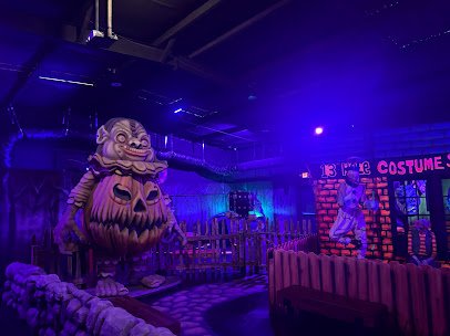 13th Hole Halloween Mini Golf Course