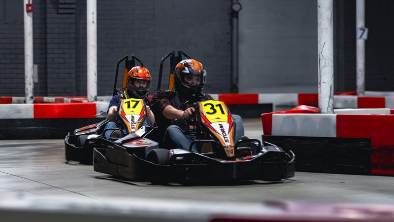 High Voltage Indoor Karting
