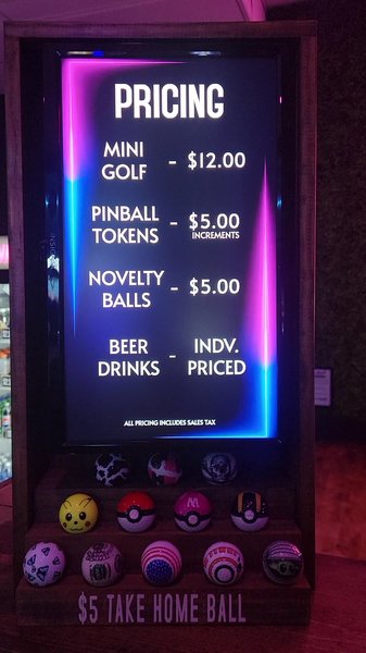 Glow In The Park Indoor Mini Golf & Pinball Arcade photo 6