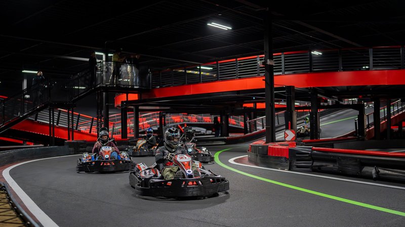 R1 Indoor Karting | Time Mission, Dart City, Mission Box & Axe Bar