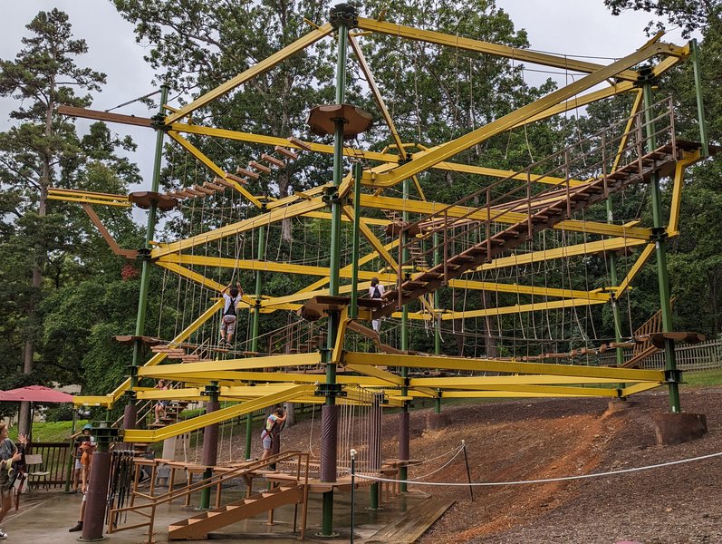 The Rope Adventure Park at Luray Caverns