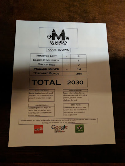 Mission Manor Escape Rooms photo 4